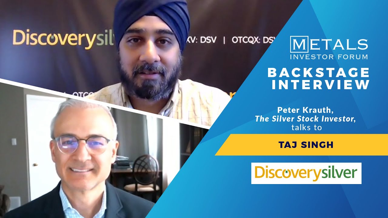 Peter Krauth talks to Taj Singh of Discovery Silver at the Virtual Silver Investor Forum