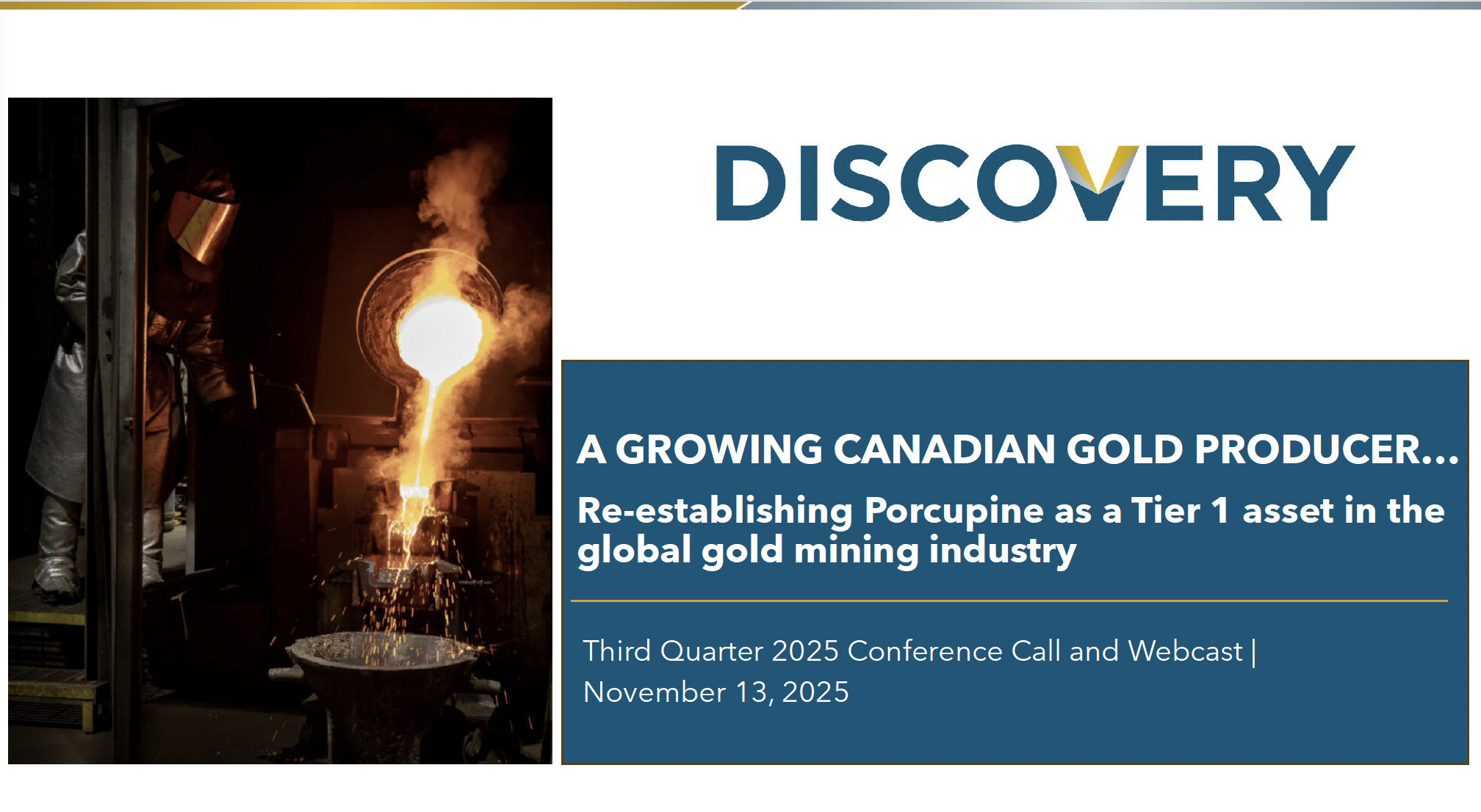 Q3 2025 Conference Call and Webcast Presentation